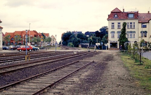 Schleswig 1987 Bahnhof Altstadt b (2)