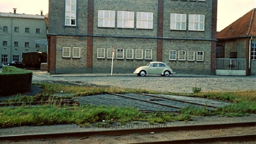Schleswig 1969 Minidrehscheibe noch in Betreb