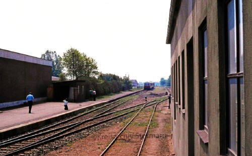 Niebüll Bahnhof 1979 Wasserturm (5)