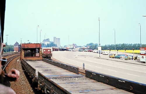 Niebüll Bahnhof 1979 Wasserturm (8)