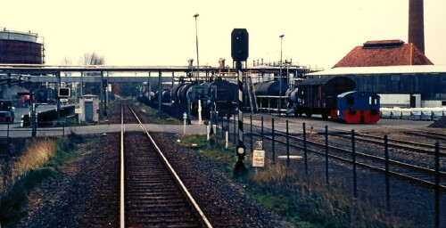 e Brunsbüttel Ostermoor Gleisanlagen 1988 Industriegleis