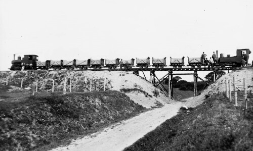 Kiel 1923 unbekannt Bau der Bahnstrecke Neuwittenbek Schusterkrug der Kleinbahn Neuwittenbek Vossbro