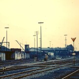 Flensburg-1966-Bahnhof-Lokschuppen