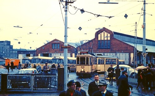 Flensburg 1972 Straßenbahn (1)