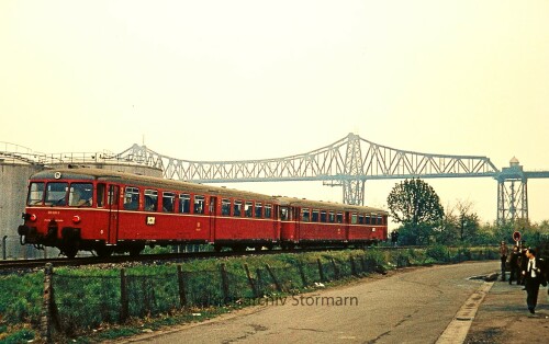 Rendsburg Bahnhof Bahnstrecke Stilllegung Rendsburg Husum letzte Fahrt 1974 ET 515 815 (2)