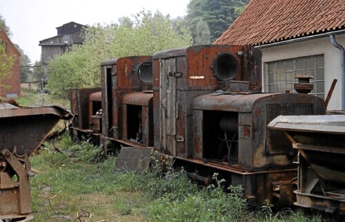 Gudow 1980 Kieswerk Schmalspur 600mm Feldbahn (10)