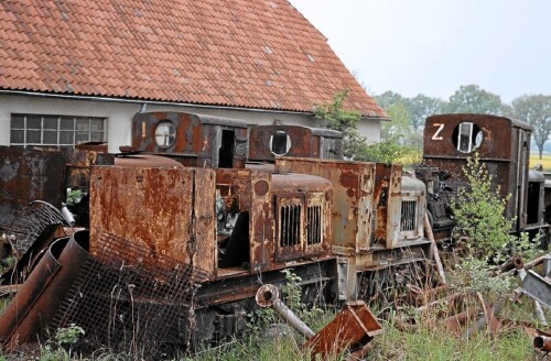 Gudow 1980 Kieswerk Schmalspur 600mm Feldbahn (11)