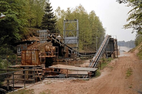 Gudow 1980 Kieswerk Schmalspur 600mm Feldbahn (2)