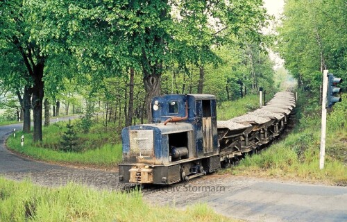 Gudow 1980 Kieswerk Schmalspur 600mm Feldbahn (4)