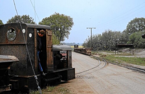 Gudow 1980 Kieswerk Schmalspur 600mm Feldbahn (5)