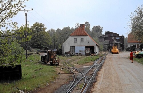 Gudow 1980 Kieswerk Schmalspur 600mm Feldbahn (7)