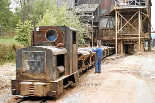 Gudow 1980 Kieswerk Schmalspur 600mm Feldbahn (8)