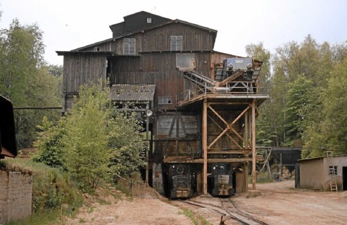 Gudow 1980 Kieswerk Schmalspur 600mm Feldbahn (9)