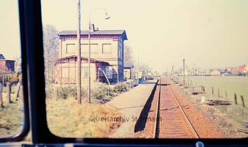 Wallsbüll Bahnhof 1974