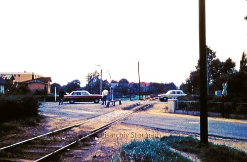 a Kisdorf Bahnhof 1973 Henstedt Ulzburg Bad Oldesloe VT 698 (1)