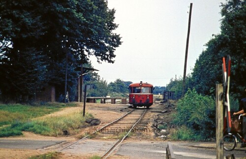 a Kisdorf Bahnhof 1973 Henstedt Ulzburg Bad Oldesloe VT 698 (2)