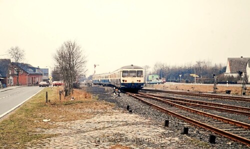 a Ohrstedt Bahnhof 1984