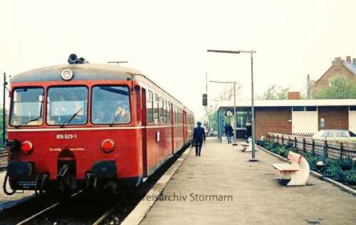 a Tönning Bahnhof 1974