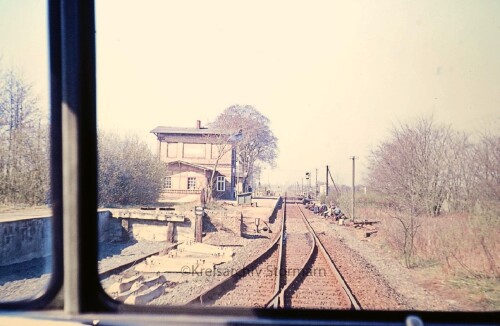 g Achtrup Bahnhof VT 698 1974