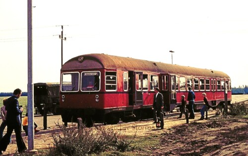 MAK Triebwagen Kohlenbissen Bahnhof 1976 Mak Triebwagen