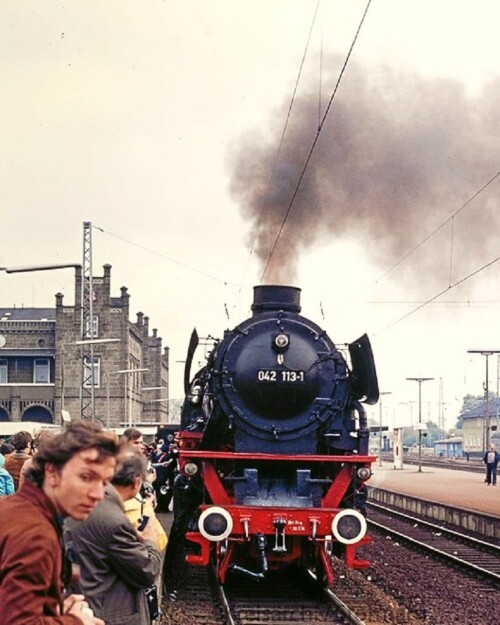 BR 042 131 Minden Bahnhof 1977