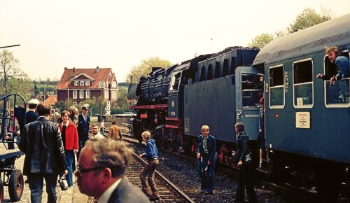 BR 044 534 Claustal Zillerfeld Bahnhof 1976 (2)