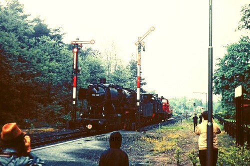 BR 050 020 BR 078 V60 BR 260 Hom Sepensen Bahnhof 1969