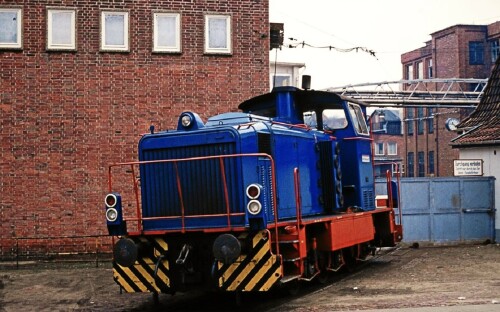 Cordingen Bahnhof 1980 Bomlitz (3) Deutz Lok