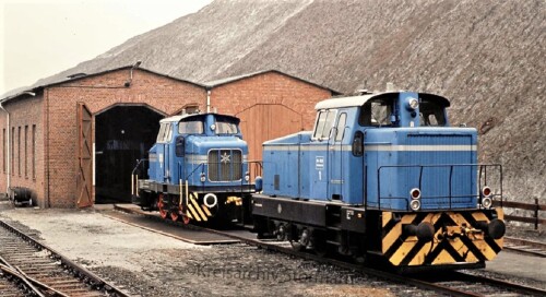 Ehllersberg K und S Werk 1984 Deutz Lok