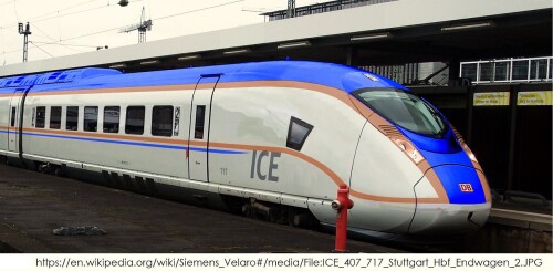 ICE 407 ICE 5 Siemens Valero Shinkansen E7 Design blau 1280 Pix