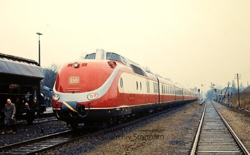 c Deinste Bahnhof 1979 VT 11.5 BR 601 Intercity