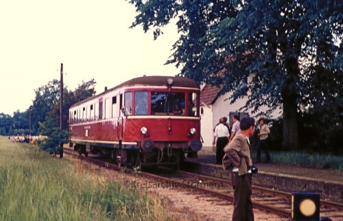 l Worpswede 1974 Gnarrenburg Bahnhof (1)