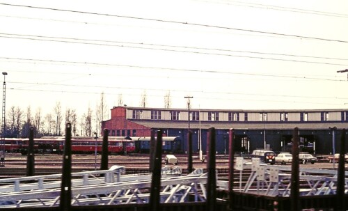 Buchholz Bahnhof 1977 BW Ringlokschuppen (2)