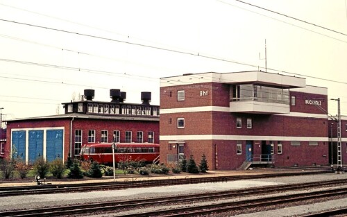 Buchholz Bahnhof 1977 BW Ringlokschuppen (3)