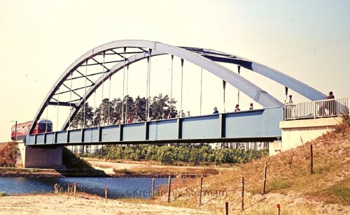 Groß Oesingen Eisenbahnbrücke 1974 Wittingen (2)