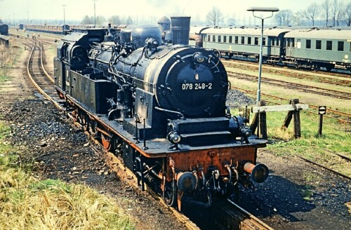 Dannenberg Bahnhof 1969 BR 078 248 a (1)