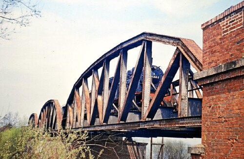Dannenberg Brücke 1969 BR 078 248 Sonderfahrt
