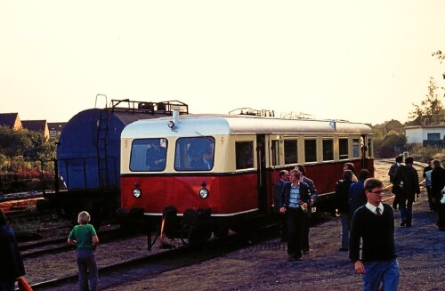 Soltau Bahnhof 1976 Mak Triebwagen a (2)