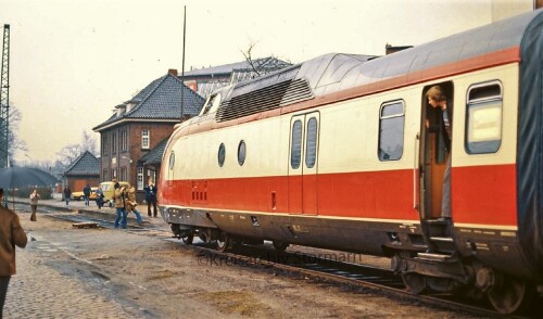 Buxtehude Bahnhof 1979 VT 11.5 BR 601 (2)