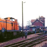 Bremen-1982-Farge-Bahnhof-Deutz-2000-V-201-LBE-DoSto-Doppelstockwagen-Sonderzug-Sonderfahrt-2