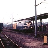 Bremen-1982-Farge-Bahnhof-Deutz-2000-V-201-LBE-DoSto-Doppelstockwagen-Sonderzug-Sonderfahrt-4