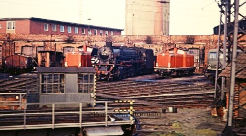 1967 Bremen Hbf Bahnhof Hauptbahnhof BW BR 42, E 41, V 100