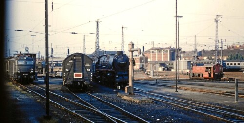 1969 Bremen Hbf Bahnhof Hauptbahnhof BR 012, E 41, E 10.12, Köf II