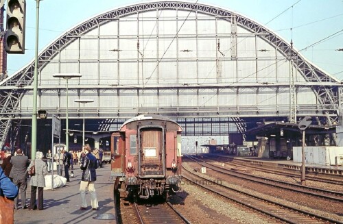 1977 Bremen Hbf Bahnhof Hauptbahnhof (1)