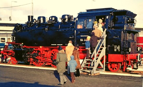 Maschen Bahnhof 1975 DB Sonderschau BR 64 445