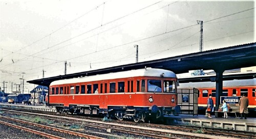 1967 VT MAK Lüneburg Bahnhof