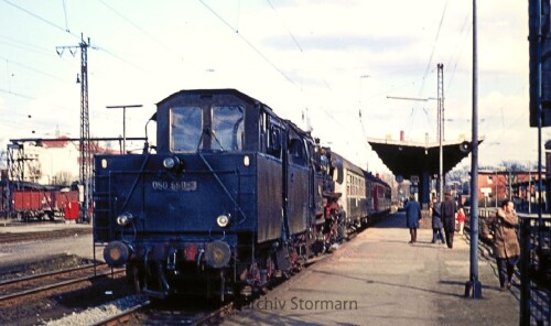 1973 Uelzen Bahnhof BR 050 550
