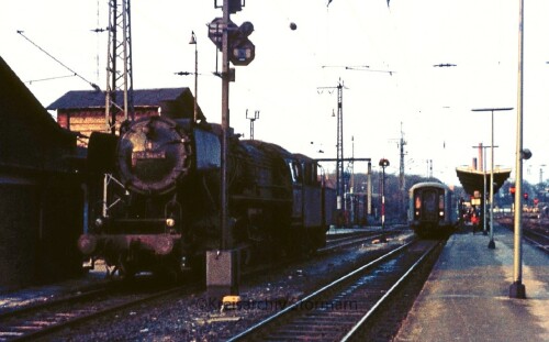 1974 Uelzen Bahnhof BR 052
