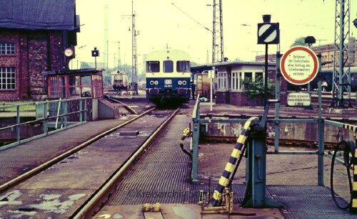 1983 Uelzen Bahnhof BR 624 (2)
