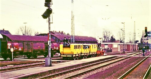 1985 Uelzen Bahnhof und der Adler Sonderfahrt (4)
